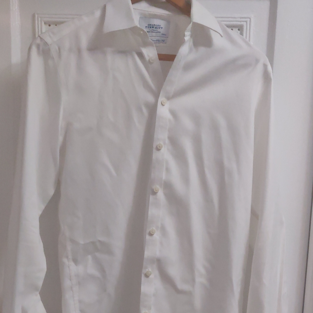 Charles Tyrwhitt French Cuff Dress Shirt White